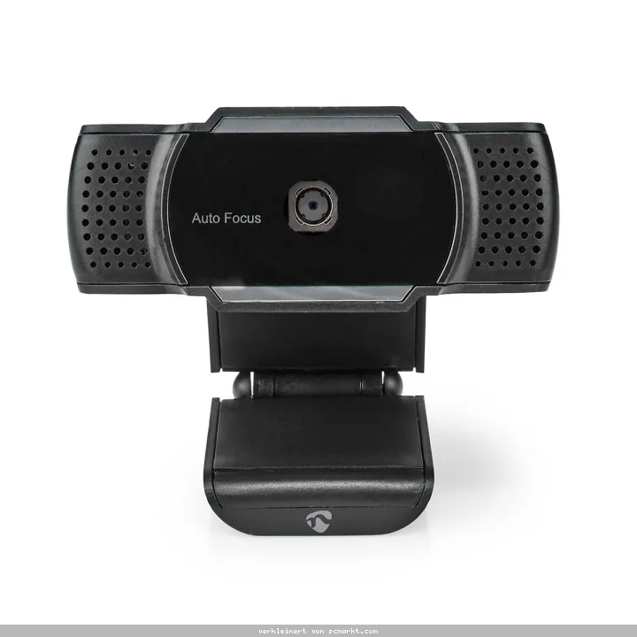 Nedis Webcam | 2K@30fps | Autofokus | Eingebautes Mikrofon | Schwarz