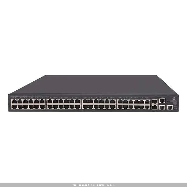 HPE OfficeConnect 1950 48G 2SFP+ 2XGT PoE+ Switch [mit Festanschluss, Web-Managed]