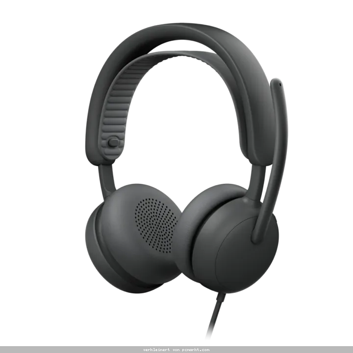 Logitech Zone Wired 2 for Business Headset, UC, Grafit