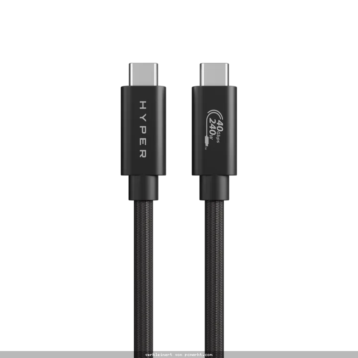Hyper® HyperDrive USB4 Performance Cable - Black HyperDrive USB4 Performance Cable - Black