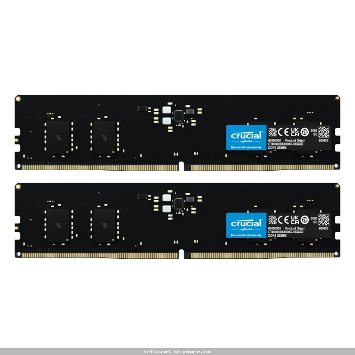 Crucial 16GB Kit (2x8GB) DDR5-5600 CL46 DIMM Arbeitsspeicher