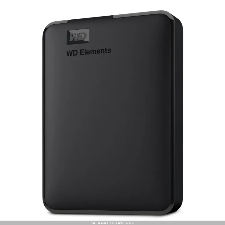 WD Elements Portable 4TB Schwarz Externe Festplatte, USB 3.2 Gen 1x1