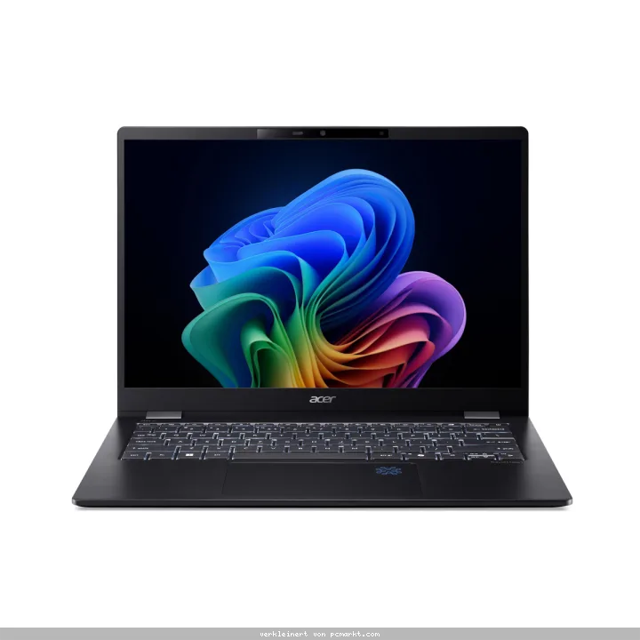 Acer TravelMate (TMP614-54-TCO-553Z) Copilot+ PC 14" WUXGA, Intel Ultra 5-226V (40 TOPS), 16GB RAM, 512GB SSD, Windows 11 Pro