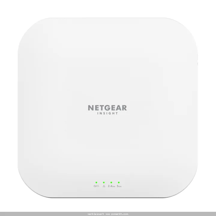 NETGEAR WAX620 WiFi 6 Access Point [Dual-Band, bis zu 3,6 Gbit/s, 1x 2.5GbE PoE, Indoor]