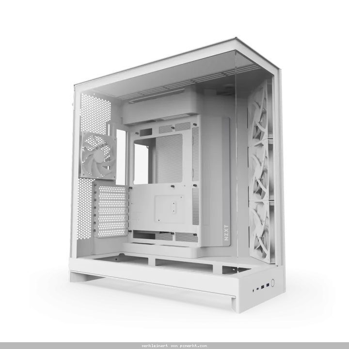NZXT H9 FLOW (2025) weiß | PC-Gehäuse