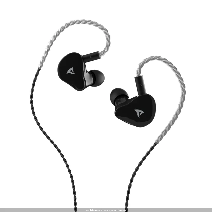 Sharkoon Stealthbite IEM Kopfhörer In-Ear-Kopfhörer für Monitoring, Musik und co.