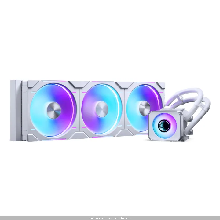 PHANTEKS Glacier One 420D30 X2 DRGB weiß | AiO-Wasserkühlung