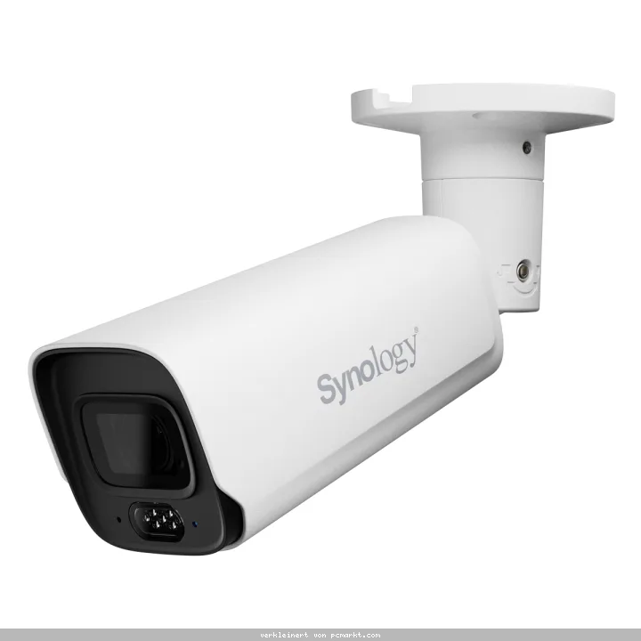 Synology BC800Z Überwachungskamera 4K (3840x2160), PoE, 38m Nachtsicht, IP66/IP67 Wetterfest, Intelligente Erkennung