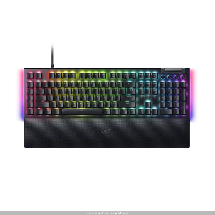 Razer BlackWidow V4 Gaming Tastatur (gelbe Switches) - Gaming Tastatur mit Razer Yellow Switches