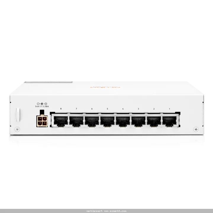 HPE Networking Instant On 1430 Unmanaged Switch (R8R46A) [8x Gigabit Ethernet PoE, 64W]