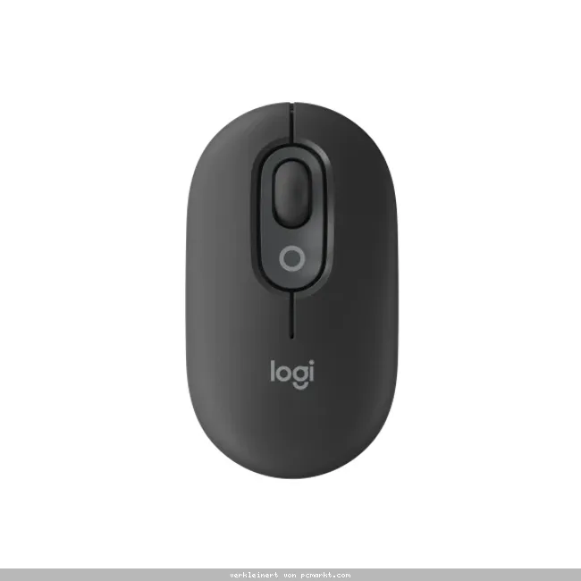 Logitech POP Mouse with emoji - GRAPHITE 3 Easy-Switch-Kanäle, 4 Tasten, Unterstützt Logi Options+