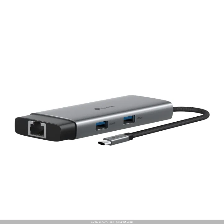TP-Link UH6120C USB Typ-C 6-Port Hub 1x HDMI, 1x 1G Ethernet, 1x PD 100W, 1x USB-C, 2x USB-A