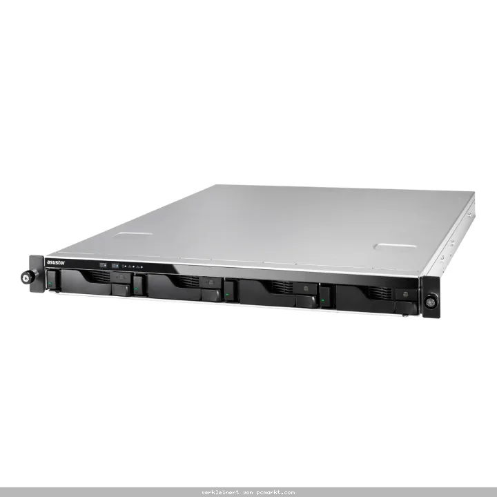Asustor Lockerstor 4RD NAS 4-Bay Intel Atom® C3538 CPU, 8GB DDR4 RAM, 0/4 2.5"/3.5"