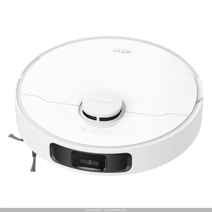 Mova S10 Weiß Saug- und Wischroboter mit Ladestation