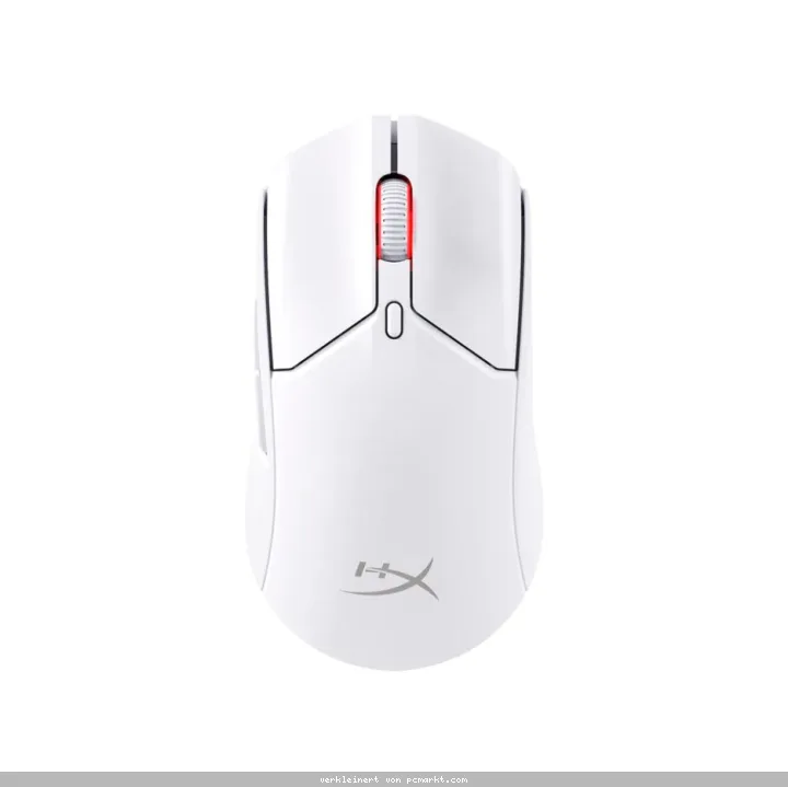HyperX Pulsefire Haste 2 drahtlose Gaming Maus, Weiß