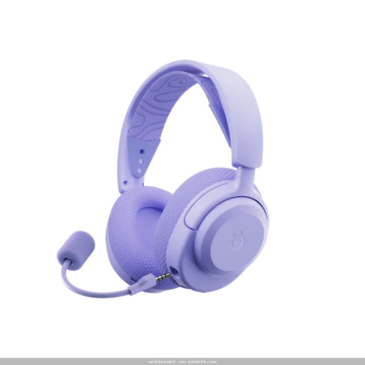 Steelseries Arctis Nova 3P Wireless Gaming Headset kabelloses Gaming Headset für PlayStation 5 mit bis zu 40 Stunden Akkulaufzeit, lavendel