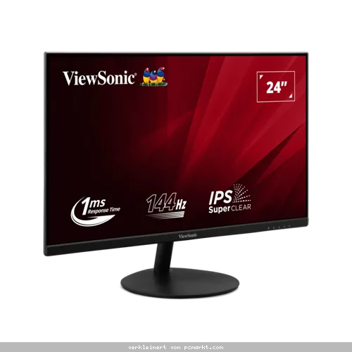 ViewSonic VA24E2-H 24" Full HD Office Monitor IPS-Panel, 144Hz, 1ms Reaktionszeit, HDMI, VGA-Eingänge