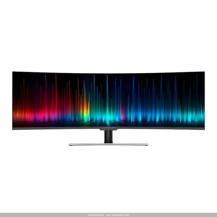 LC-Power LC-M49-DFHD-144-C-Q 49Zoll - Curved Gaming Monitor QLED-VA, Dual FHD, 144 Hz, 6ms