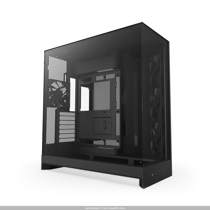 NZXT H9 FLOW (2025) schwarz | PC-Gehäuse