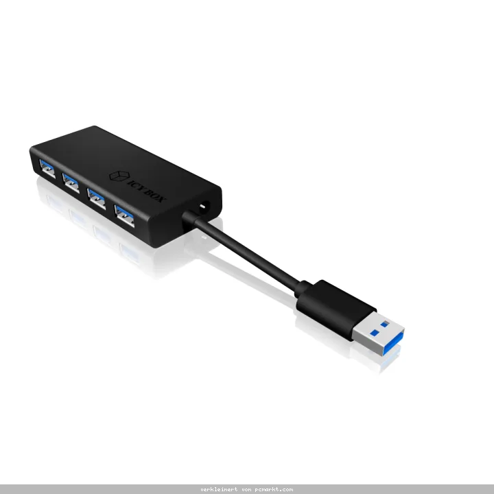 ICY BOX IB-AC6104-B - 4 Port USB 3.0 Hub