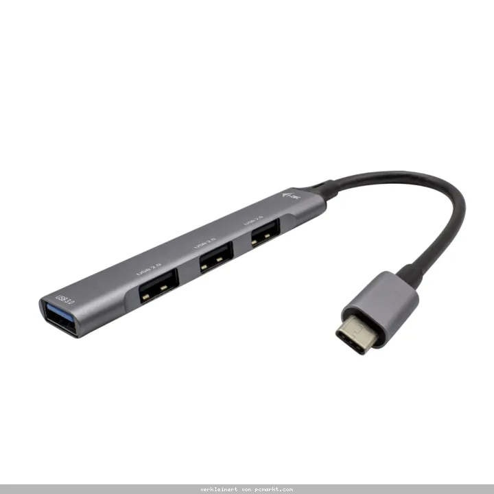 i-tec USB-C Metal HUB 1x USB 3.0 + 3x USB 2.0