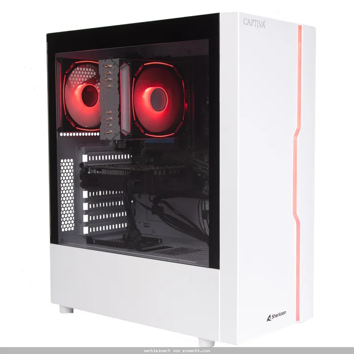 Captiva PC Power Starter R78-379 AMD Ryzen 7 5700G, 16GB DDR4 RAM, Radeon Graphics, 1TB M.2 SSD, oOS