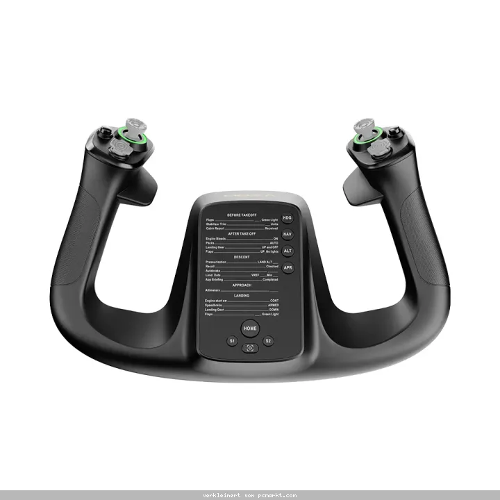 MOZA MFY Yoke Griff Yoke für Flugsimulatoren, realistische Bewegungen, 34 Tasten und Schalter, Wireless Yokeverbindung