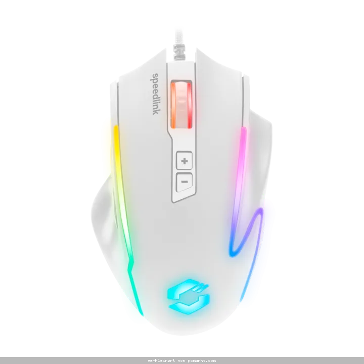 Speedlink DECUS NX RGB Gaming Mouse, white