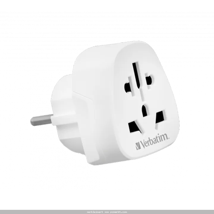 VERBATIM World to Europe Reiseadapter Plug WTEU-02