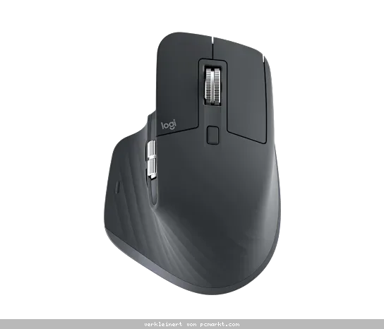 Logitech MX Master 3S, Bluetooth Edition Kabellose Performance-Maus, Graphite