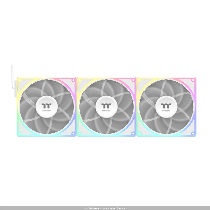 Thermaltake TOUGHFAN EX 140 ARGB Sync White 3er-Pack | Gehäuselüfter