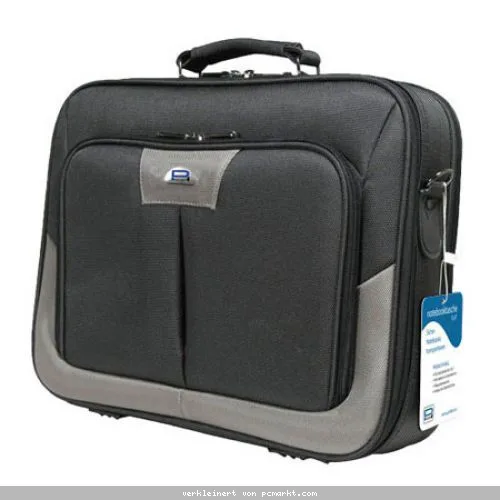Pedea Notebooktasche "Premium", Grau - 17,3" [für Notebooks bis 43,9cm]