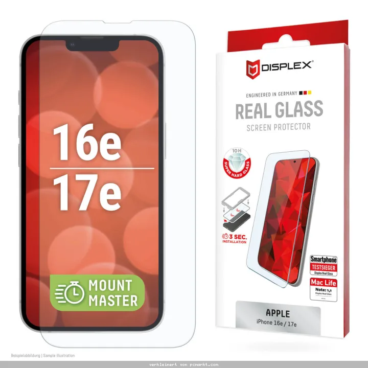DISPLEX Real Glass MM Apple iPhone 16e/17e
