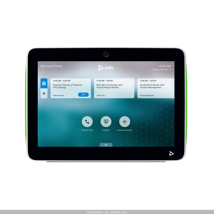 Poly TC10 Touch-Controller Einfachere Raumplanung, Umfassende Anrufsteuerung, Einfache Installation ohne Kabelsalat