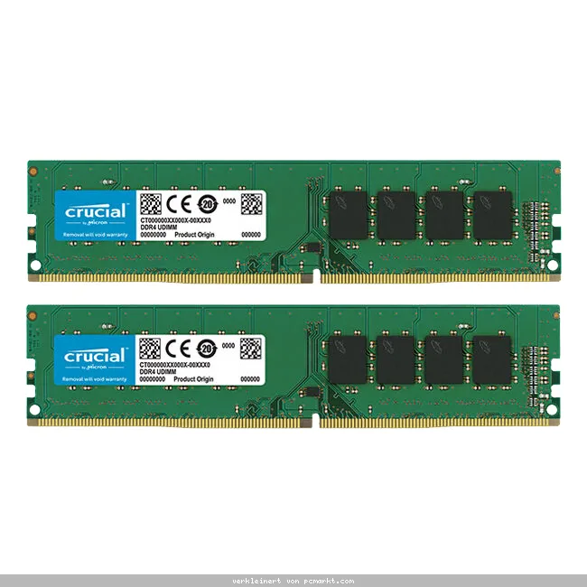 Crucial 16GB Kit (2x8GB) DDR4-3200 CL22 DIMM