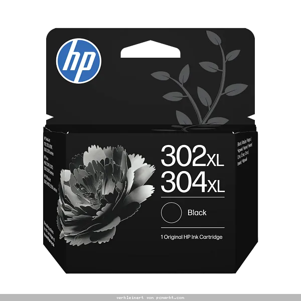 HP 302XL/304XL Schwarz Original Tinte