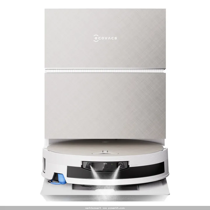 ECOVACS DEEBOT X12 PRO OMNI Weiß All-in-One-Reinigungsstation, 22.000 Pa Saugleistung, FocusJet, OZMO Roller 3.0, ZeroTangle 4.0