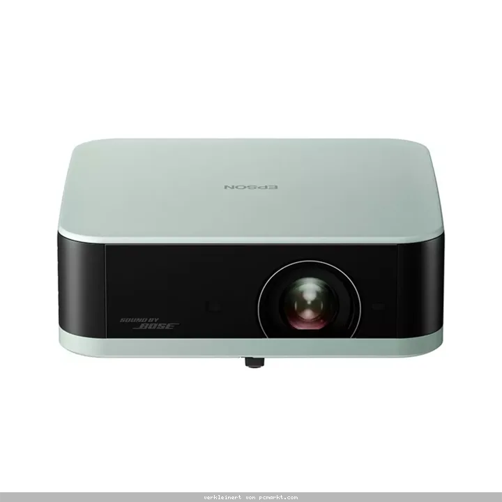 Epson Lifestudio Pop - EF-61G stylisher Smart-Projektor Eisgrün mit Sound by Bose und Google TV, Epson Projection Studio App