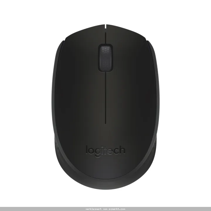 Logitech M171 kabellose, komfortable opt. Maus, schwarz mit langer Lebensdauer, für Links- und Rechtshänder