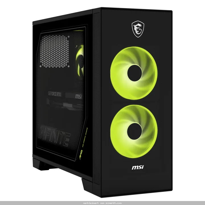MSI Infinite S AI 2NVP7-005AT Desktop PC Intel Core Ultra 7 265F, 16GB DDR5 RAM, 1TB M.2 SSD, GeForce RTX 5070 (12GB GDDR7), Windows 11 Home