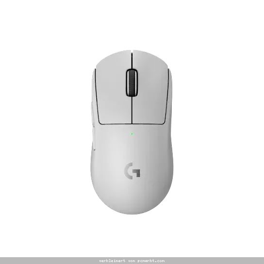 Logitech Gaming PRO X Superlight 2 Gaming Maus kabellose LIGHTSPEED Gaming Maus mit 44k Sensor und 8000 Hz Polling Rate, weiß