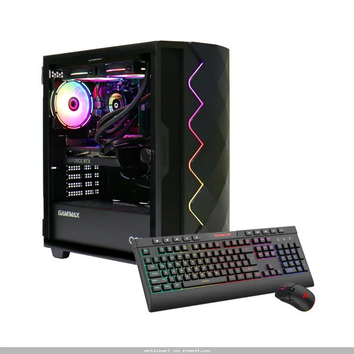 Hyrican Diamond BK 7840 AMD Ryzen 7 9700X WAK 16GB DDR5 RAM 1TB SSD NVIDIA GeForce RTX 5070 (12GB GDDR7) Windows 11 Home