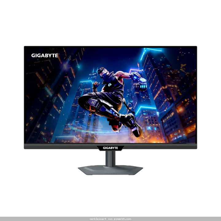 Gigabyte M27Q3 27 Zoll - Smart Gaming Monitor Fast IPS Panel, QHD 180 Hz, 1 ms, HDR 400, HDMI, DP, LAN