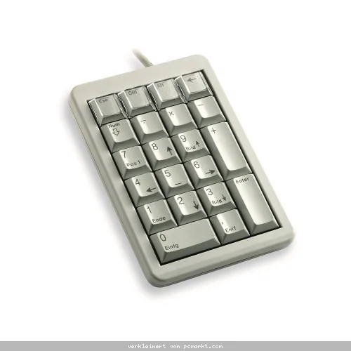CHERRY Keypad G84-4700, USB-Anschluss, hellgrau