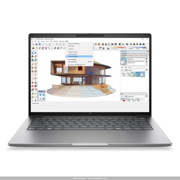 HP ZBook 8 G2i 14 E15JGES 14" WQXGA OLED 400 Nits, Intel Core Ultra X7 358H, 32GB RAM, 1TB SSD, Windows 11 Pro