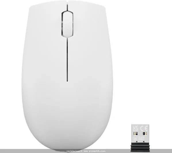 LENOVO 300 Kabellose Kompakte Maus, wolkengrau