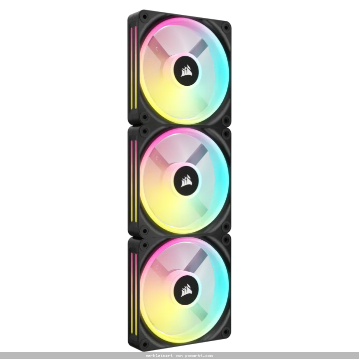 CORSAIR iCUE LINK QX120 RGB Black 3er-Pack | Gehäuselüfter