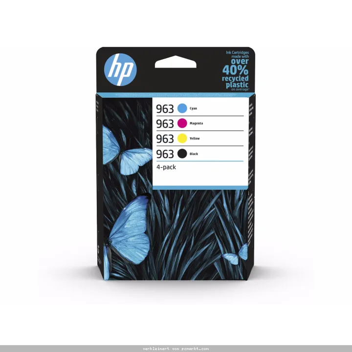HP 963 (6ZC70AE) Original Druckerpatronen 4er-Pack
