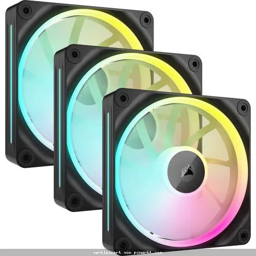 CORSAIR iCUE LINK LX120 RGB (3er-Pack) | 120mm Gehäuselüfter