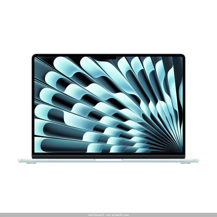 Apple MacBook Air 15" M5 Himmelblau MDVU4D/A Apple M5 chip mit 10-core CPU and 10-core GPU, 24GB, 1TB SSD - Himmelblau, kein Netzteil